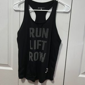 Orangetheory Razor back Run Lift Row Tank